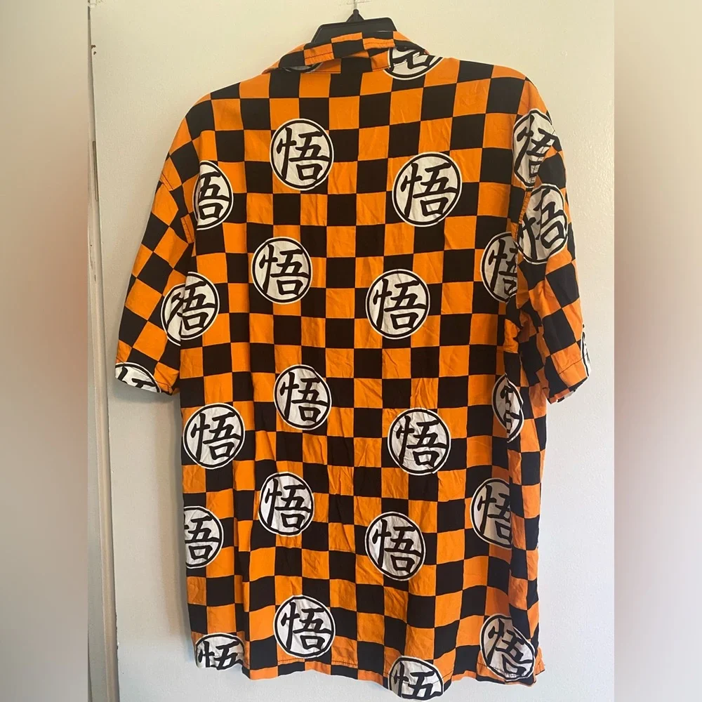 Dragon Ball Z Super Button Down Fandom Shirt- Size L - Picture 3 of 3